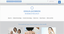 Desktop Screenshot of gjdermatology.com